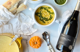 Sterling Suppers: Curry Roasted Butternut Squash Soup with Pinot Noir