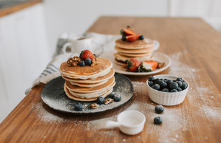 Dual-Style Pancakes and Delectable Wine Pairings