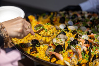 Celebrate National White Wine Day with Seafood Paella and Sterling Chardonnay