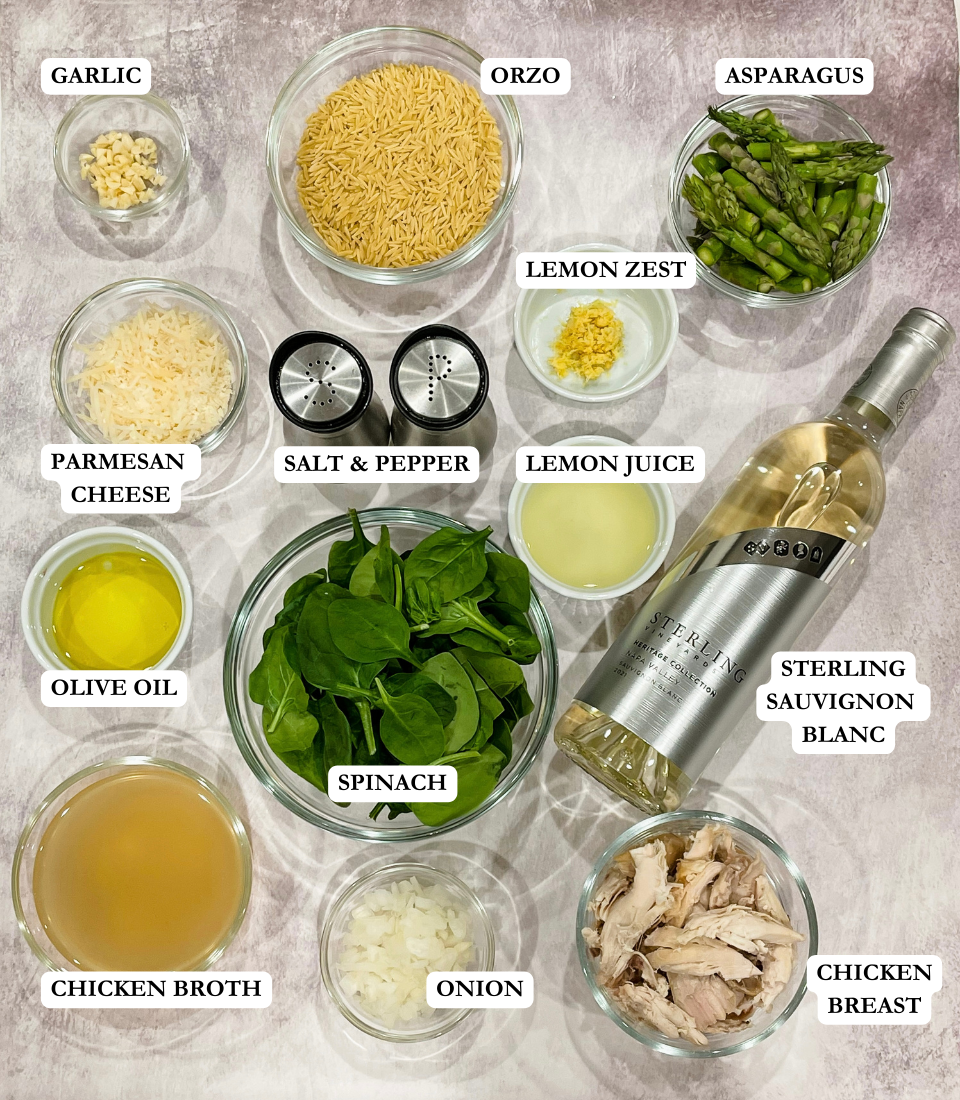 lemon chicken orzo ingredients