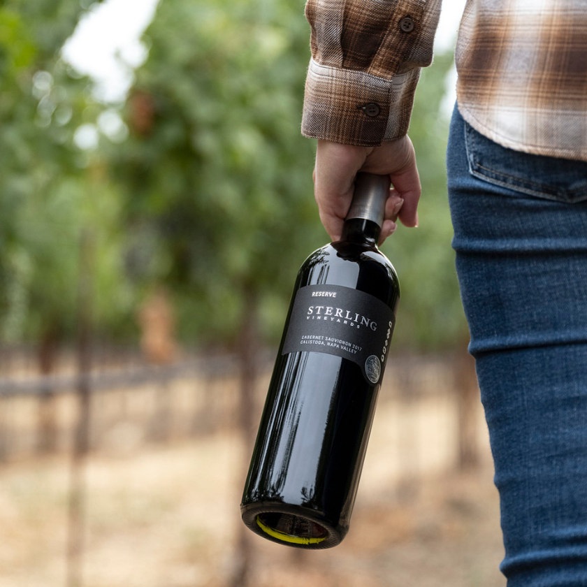 Sterling Vineyards Sparkling Wine: Blanc de Blancs and Rosé