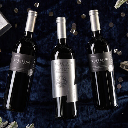 Sterling Vineyards Reserve and Platinum Napa Valley Cabernet Sauvignon