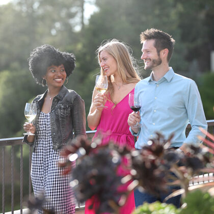 Guests Tasting Wine at Sterling