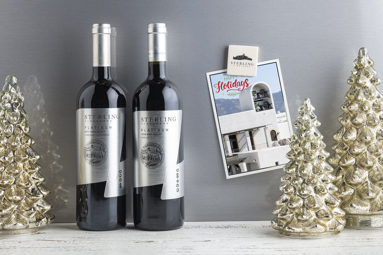 Platinum Cabernet and Merlot with magnet