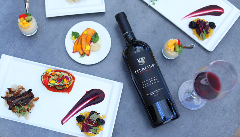 Sterling Vineyards Platinum Napa Valley Cabernet Sauvignon from Napa Valley
