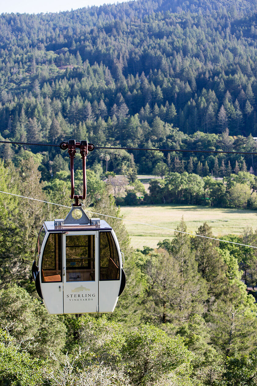 Gondola at Sterling Vineyards