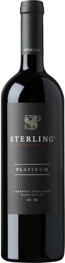 Sterling 2013 Platinum Cabernet Sauvignon Magnum Bottle Shot