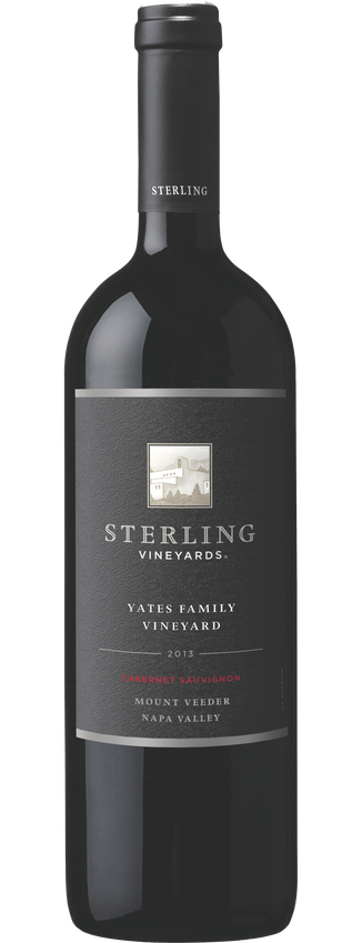 2013 Sterling Vineyards Mount Veeder Yates Family Vineyard Cabernet Sauvignon Bottle Shot