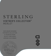 2017 Sterling Vineyards Vintner's Collection California Merlot Front Label, image 2