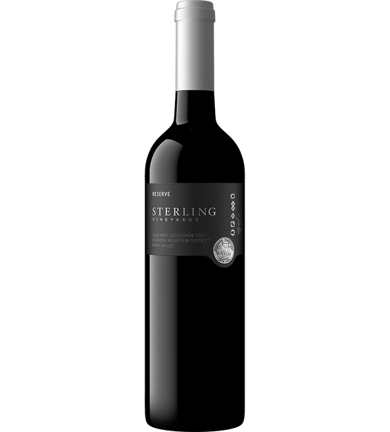 2017 Sterling Diamond Mountain Cabernet Sauvignon Bottle Shot