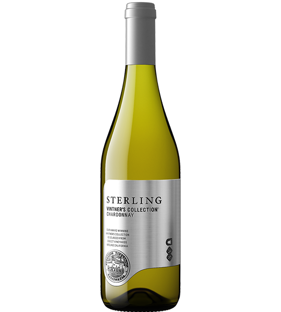 2018 Sterling Vineyards Vintner's Collection California Chardonnay Bottle Shot