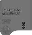 2017 Sterling Vineyards Vintner's Collection California Cabernet Sauvignon Front Label, image 2