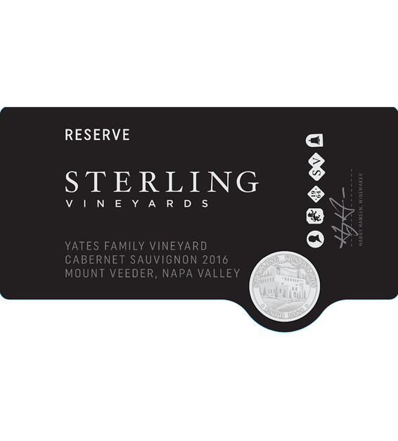 2016 Sterling Vineyards Cellar Club Winemakers Select Napa Valley White Blend Front Label