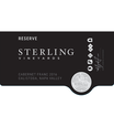 2016 Sterling Vineyards Reserve Calistoga Cabernet Franc Front Label, image 2